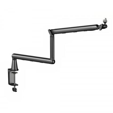 Microfoane - Brat pentru microfon AxaCube®, suport reglabil, rotatie 360°, corp aluminiu, tija de inaltare, cable management, greutate maxim suportata 2kg