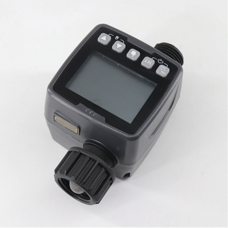 Sistem de irigare automat AxaCube pentru gradina, set cu 20 de atomizoare, senzor de ploaie, display LCD, IPX5, fixare la robinet [6]
