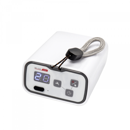 Ingrijire plante - Sistem de irigare automat AxaCube pentru plante, set pentru 10 ghivece, udare prin picurare, tije picuratoare reglabile, temporizator, acumulator reincarcabil, ideal apartament/casa