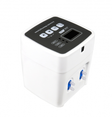 Ingrijire plante - Sistem de irigare automat AxaCube pentru plante, set pentru 20 ghivece, 2 pompe incorporate, udare prin picurare, picuratoare reglabile, temporizator, alimentare prin baterii sau conectare la retea, i
