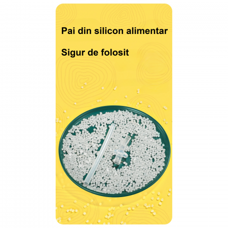 Termos cu husa pentru copii AxaCube®, 500 ml, interior otel inoxidabil 316, pai de silicon alimentar, capac tip cana, perete dublu cu vid, verde [2]