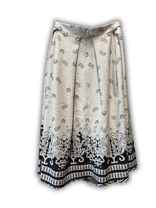 Fusta din jerse gri cu pliuri [2]