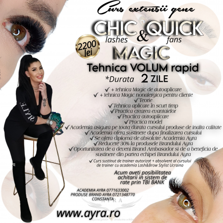 CURSURI - Curs CHIC & QUICK VOLUM