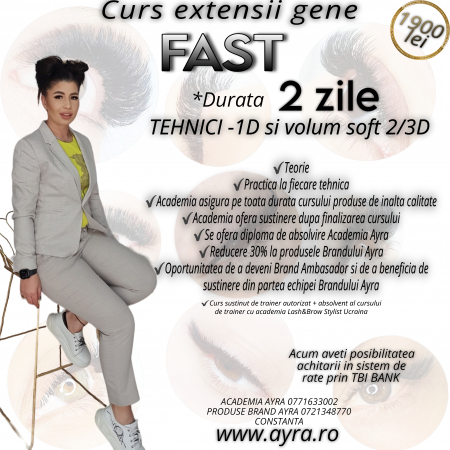 CURSURI - Curs FAST 1-3D