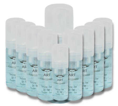 Pregatire si indepartare - PROMO 10 spume cleanser ART 50ml