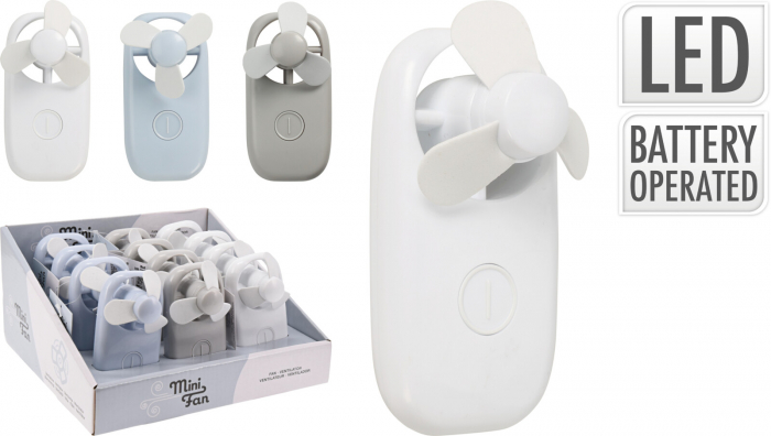 Mini ventilator portabil cu LED [1]