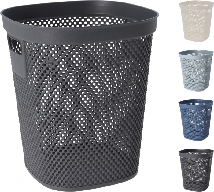 Coș de rufe din plastic perforat 45L [1]