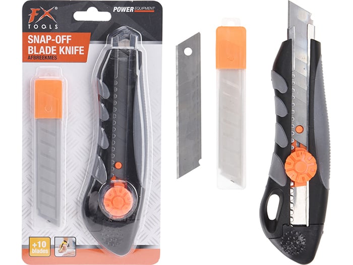 Cutter profesional cu lama detașabila + 10 lame de rezervă [1]