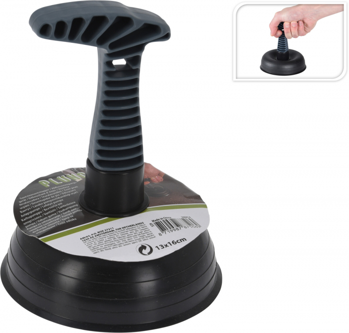 Desfundator chiuvetă cu mâner ergonomic [1]
