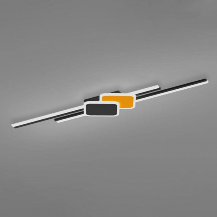 Aplica LED 60W Negru 3 Tipuri De Lumina [2]