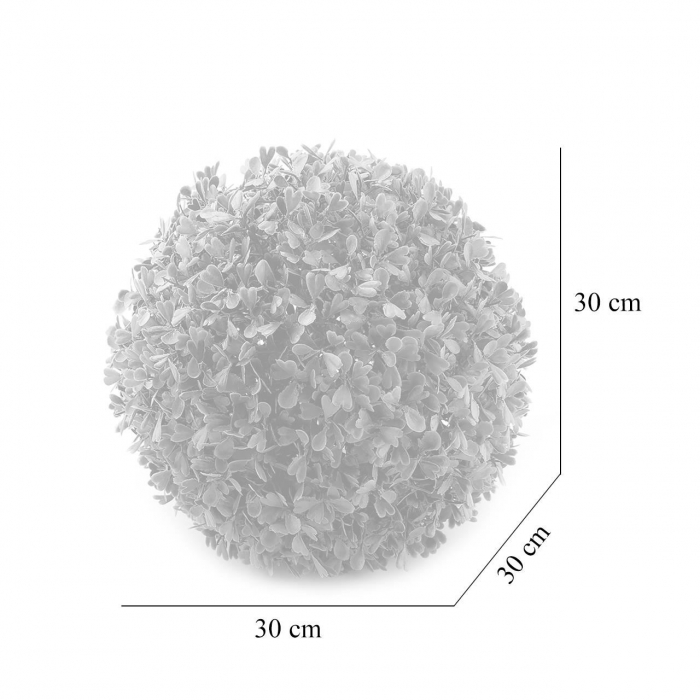 ARBUST ARTIFICIAL, FORMA SFERICA, BUXUS, DIAMETRU 30 CM [4]