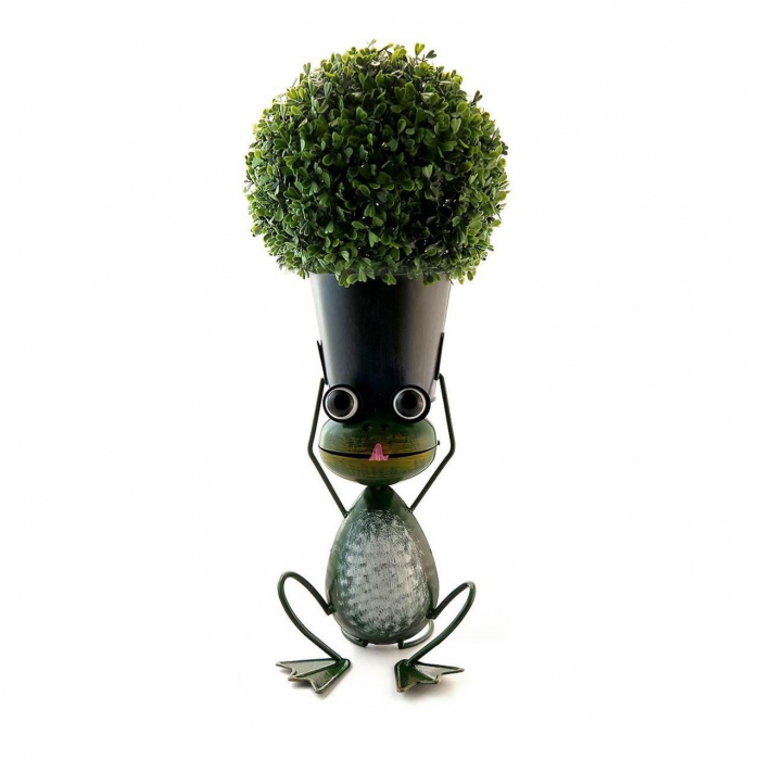ARBUST ARTIFICIAL, FORMA SFERICA, BUXUS, DIAMETRU 39 CM [3]