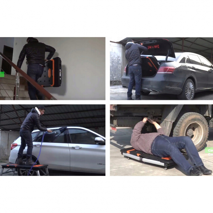 BANCA DE LUCRU PLIABILA PENTRU ATELIERE, 7 IN 1, CARUCIOR [13]