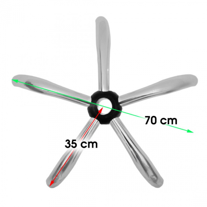 BAZA STEA METALICA PENTRU SCAUNE D700 [2]
