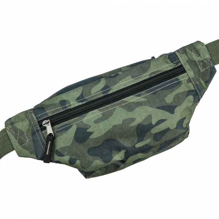 BORSETA TURISTICA/CALATORIE, MODEL SURVIVAL, CAMUFLAJ, 4 BUZUNARE, CUREA REGLABILA, 26X16 CM, NEO  [3]