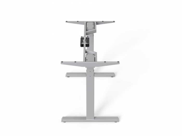 CADRU PENTRU BIROU REGLABIL 62-128 CM, CU 2 MOTOARE, DIGITAL TOUCH CONTROLLER, CULOARE GRI [4]