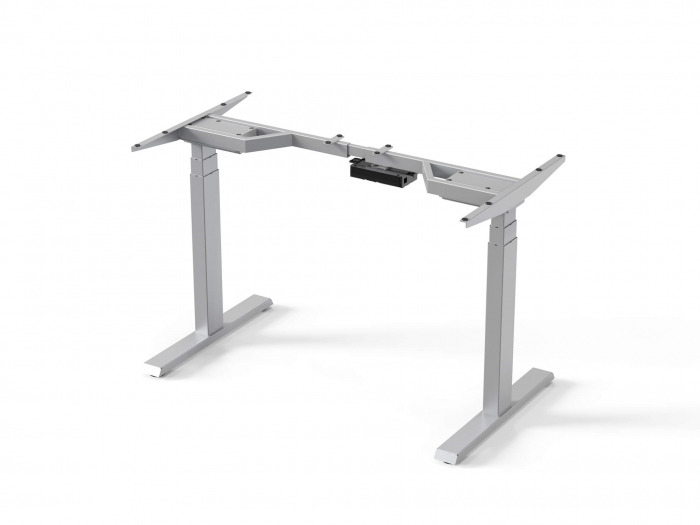 CADRU PENTRU BIROU REGLABIL 62-128 CM, CU 2 MOTOARE, DIGITAL TOUCH CONTROLLER, CULOARE GRI [3]