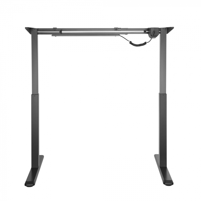 CADRU PENTRU BIROU REGLABIL 73-123 CM, UN MOTOR, CONTROLLER CU MEMORIE, CULOARE NEGRU [10]