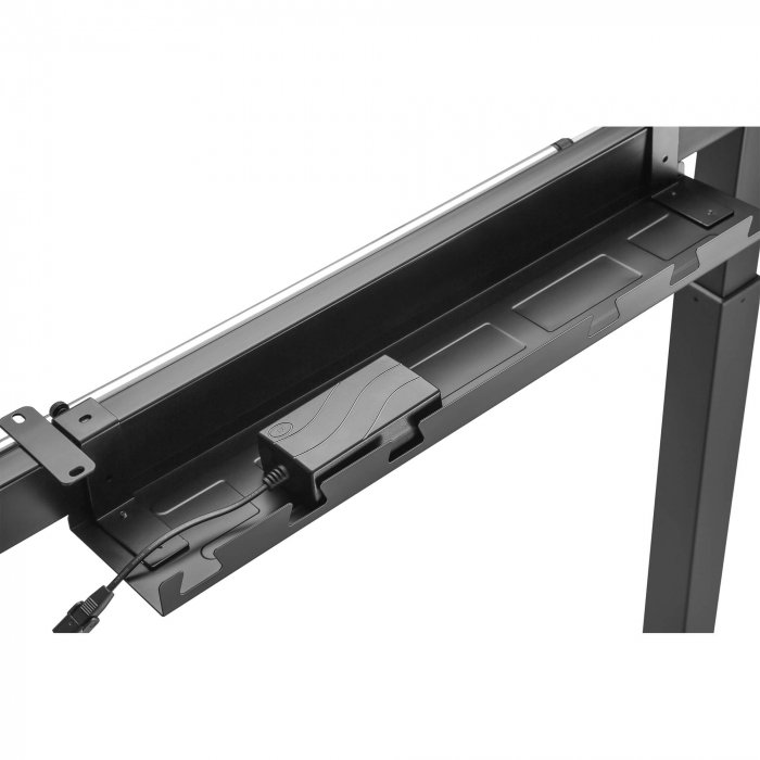 CADRU PENTRU BIROU REGLABIL 73-123 CM, UN MOTOR, CONTROLLER CU MEMORIE, CULOARE NEGRU [4]