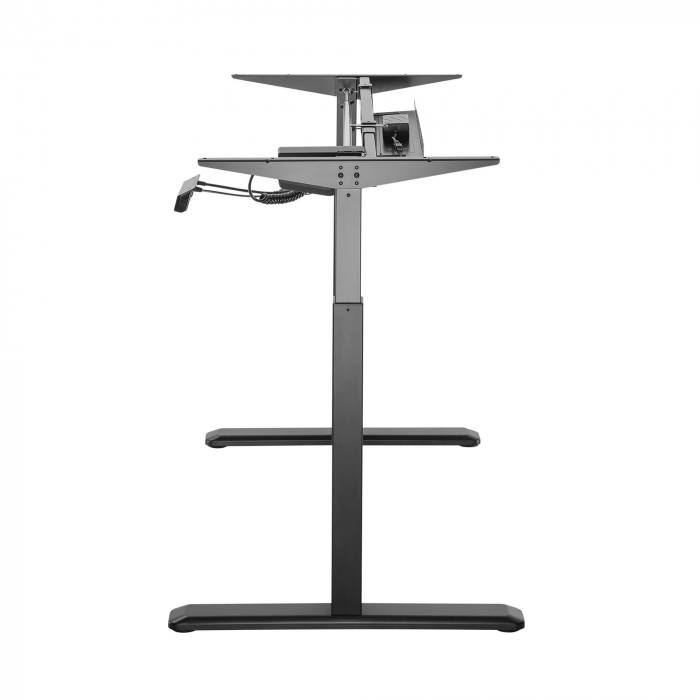 CADRU PENTRU BIROU REGLABIL 73-123 CM, UN MOTOR, CONTROLLER CU MEMORIE, CULOARE NEGRU [7]