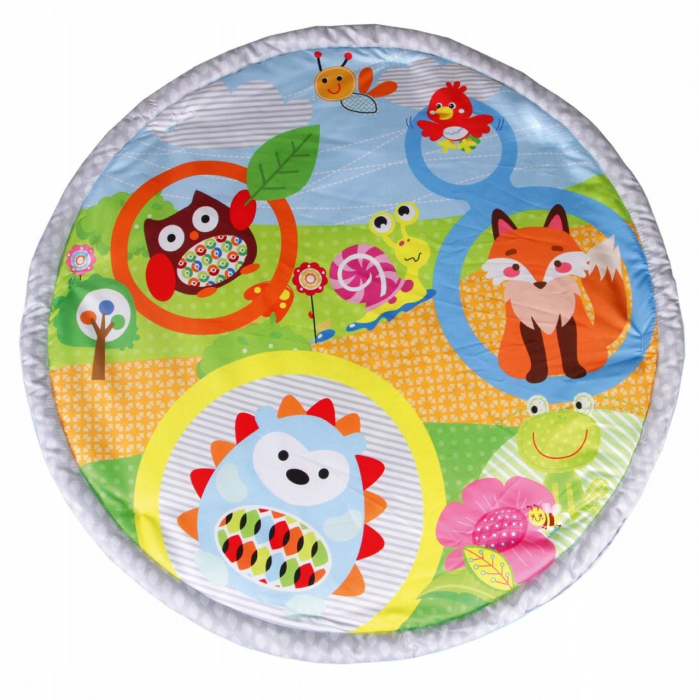 CENTRU DE ACTIVITATI, SALTEA DE JOACA PENTRU COPII, INTERACTIVA, MUZICALA, CU ACCESORII, 82X82X50 CM [3]