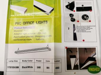 CORP DE ILUMINAT LED SUSPENDAT LINIAR IP65 54W [2]