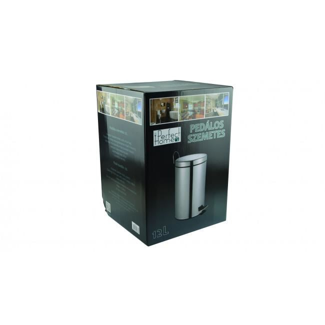 COS DE GUNOI CU PEDALA, INOX, 12 L, PERFECT HOME [2]