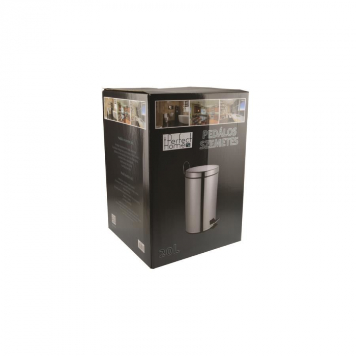 COS DE GUNOI CU PEDALA, INOX, 20 L, PERFECT HOME  [4]