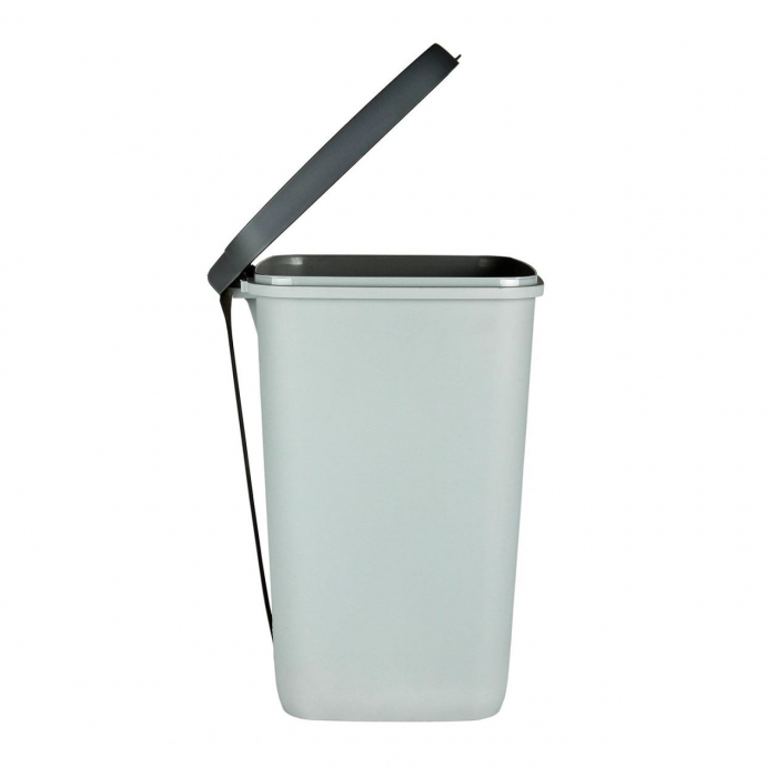 COS DE GUNOI CU PEDALA, PLASTIC, GRI, 20 L, 30.3X29.4X42.8 CM, CURVER [2]