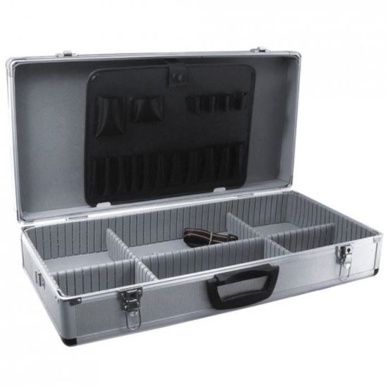 CUTIE CU ORGANIZATOR, DIPLOMAT, ALUMINIU, 64X32X15 CM, DEDRA [1]