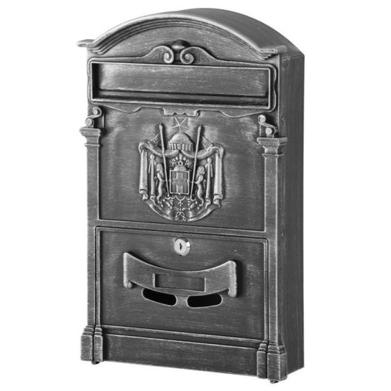 CUTIE POSTALA, ALUMINIU ANTIC, 25.5X9X41 CM [1]