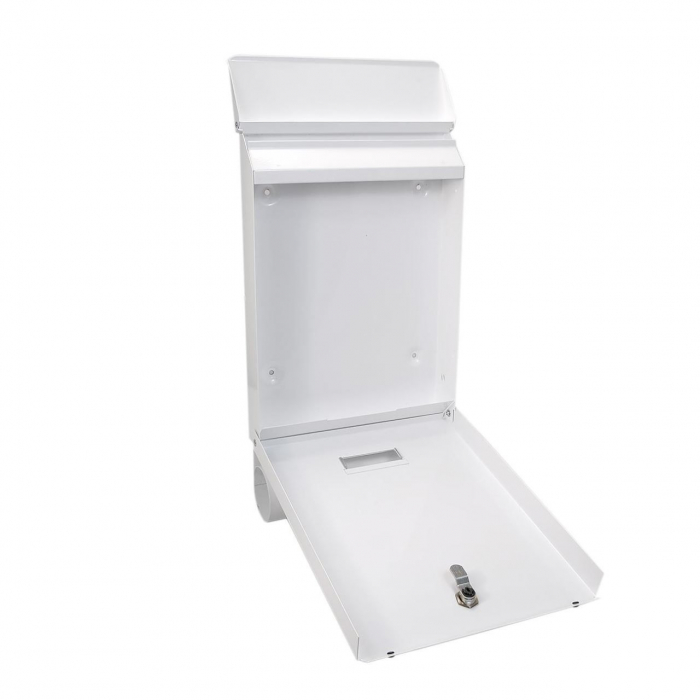 CUTIE POSTALA, CU LOC PENTRU ZIAR, ALB, FORMAT C4, 25X6.5X44.5 CM, DAMECH [2]