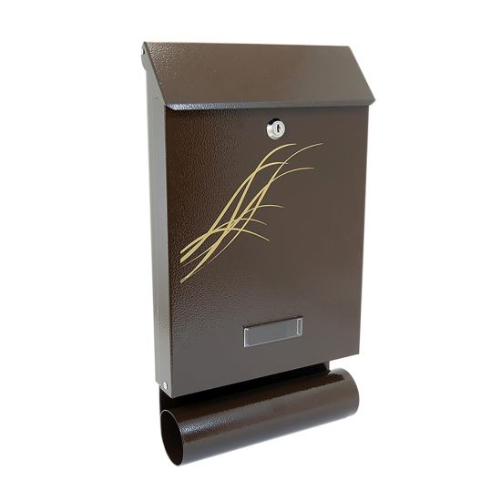 CUTIE POSTALA, CU LOC PENTRU ZIAR, MARO, FORMAT C4, 25X6.5X44.5 CM, DAMECH [1]
