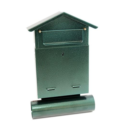 CUTIE POSTALA, CU LOC PENTRU ZIAR, VERDE, FORMAT B6, 23X7X37.5 CM, DAMECH [1]