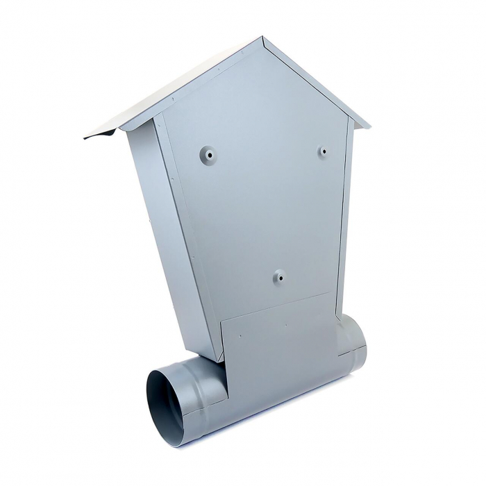 CUTIE POSTALA, DAMECH, CU LOC PENTRU ZIAR, GRI, FORMAT B5, 37X10.5X46 CM [3]