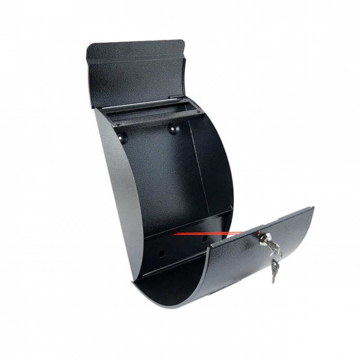 CUTIE POSTALA, GRI, FORMAT B5, 21X11X34.5 CM, DAMECH [2]