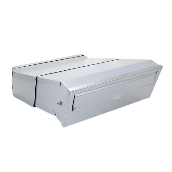 CUTIE POSTALA, INOX, ADANCIME REGLABILA, ARGINTIU, FORMAT C4, 30X24/40.5X11 CM, DAMECH [1]