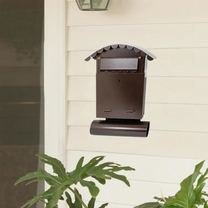 CUTIE POSTALA, LOC PENTRU ZIAR, CUPRU, FORMAT B6, 24.5X7X36.5 CM, DAMECH [3]