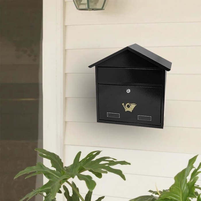 CUTIE POSTALA, NEGRU, FORMAT C4, 43X12X39 CM, DAMECH [3]