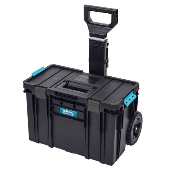 CUTIE SCULE CU ORGANIZATOR, PE ROTI, 52.6X38X67 CM, DEDRA [1]