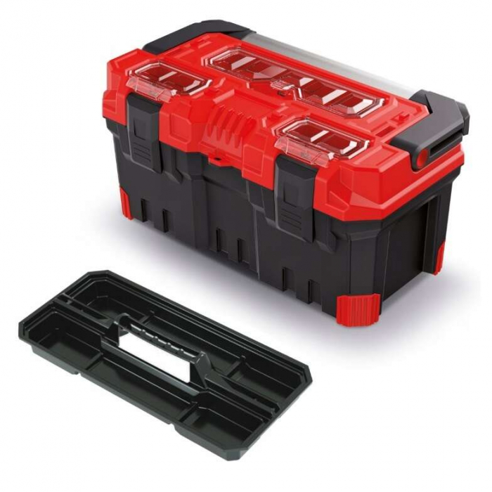 CUTIE SCULE CU ORGANIZER, 49X25X24 CM, MANER ALUMINIU, TITAN PLUS, KISTENBERG [6]