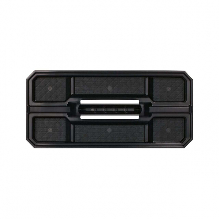 CUTIE SCULE CU ORGANIZER, 55X28X27 CM, MANER ALUMINIU, TITAN PLUS, KISTENBERG [2]