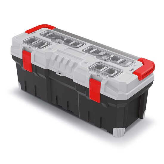 CUTIE SCULE CU ORGANIZER, PROSPERPLAST, TITAN PLUS, MANER ALUMINIU, 75.2X30X30.4 CM [1]