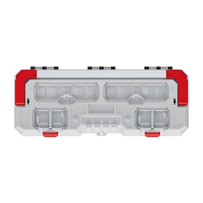 CUTIE SCULE CU ORGANIZER, PROSPERPLAST, TITAN PLUS, MANER ALUMINIU, 75.2X30X30.4 CM [2]