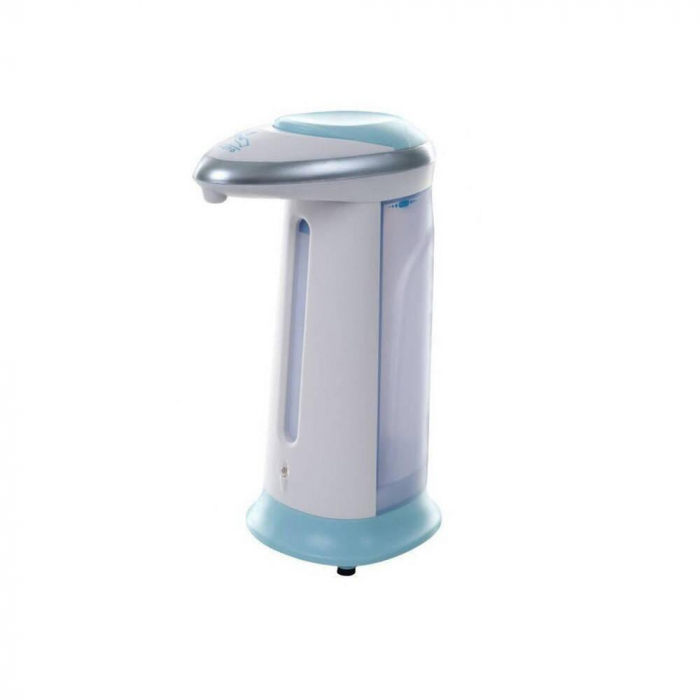 DOZATOR AUTOMAT PENTRU SAPUN LICHID, VERK GROUP, CU SENZOR, PLASTIC, ALB, 4XAAA, 300 ML, 13X20 CM [4]