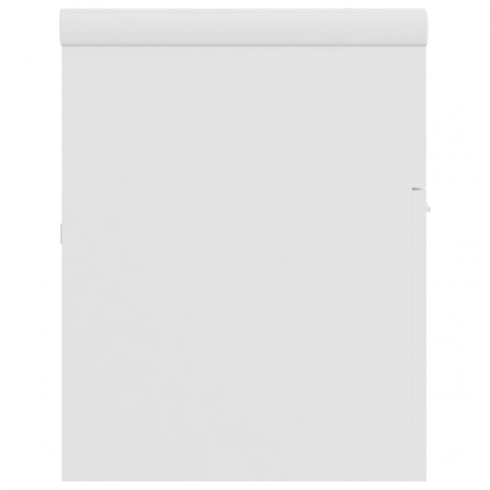 DULAP CU CHIUVETA INCORPORATA, ALB, 100 X 38.5 X 46 CM [9]