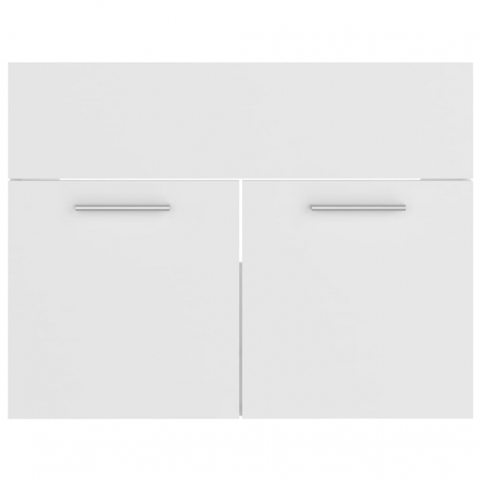 DULAP CU CHIUVETA INCORPORATA, ALB, 60 X 38.5 X 46 CM [8]