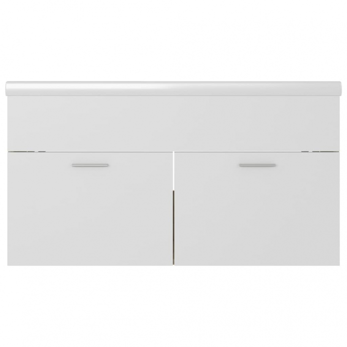 DULAP CU CHIUVETA INCORPORATA, ALB SI SONOMA, 90 X 38.5 X 46 CM [7]