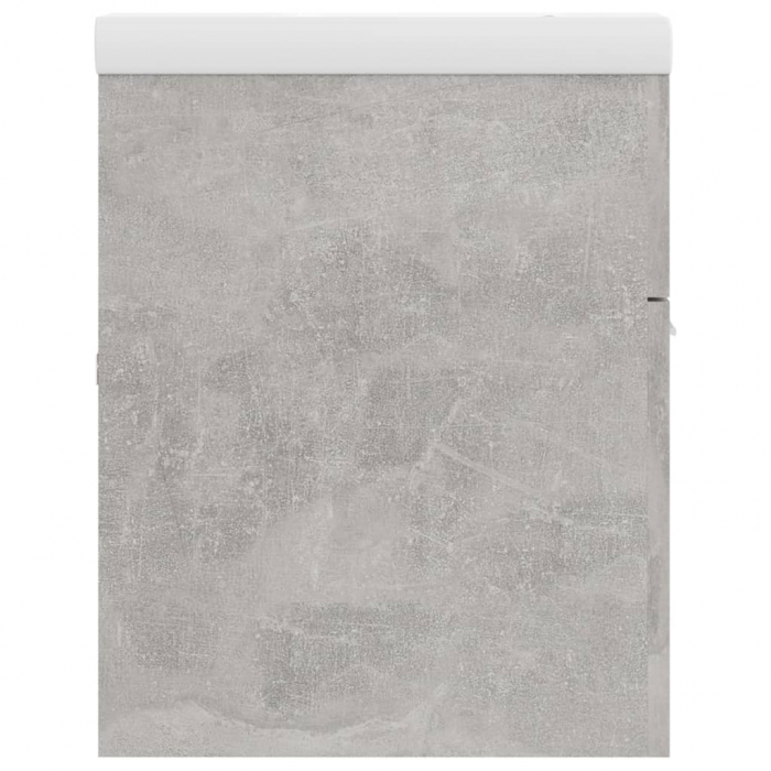 DULAP CU CHIUVETA INCORPORATA, GRI BETON, 100 X 38.5 X 46 CM [9]