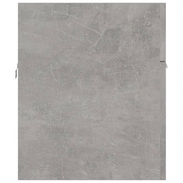 DULAP CU CHIUVETA INCORPORATA, GRI BETON, 90 X 38.5 X 46 CM [10]